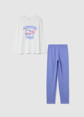 Ovs Long Pyjamas With ''Sleepover Squad'' Print