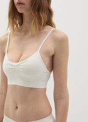 Ovs Microfibre Bralette With Dobby Weave