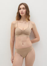 Ovs Microfibre Bralette With Dobby Weave