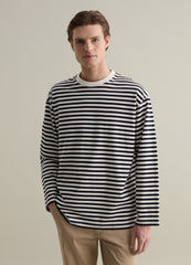 Ovs Boxy-Fit Striped T-Shirt