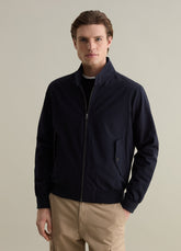 Ovs Full-Zip Bomber Jacket With High Neck