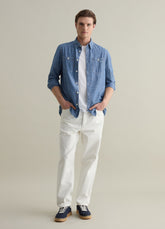 Ovs Iridescent Cotton Shirt With Pockets