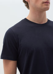 Ovs T-Shirt In Slub Cotton With Round Neck
