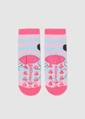 Ovs Slipper Socks With Minnie Mouse Design