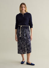 Ovs Cardigan With Round Neck In Cotton