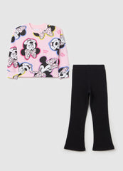Ovs Jogging Set With Minnie Mouse Print