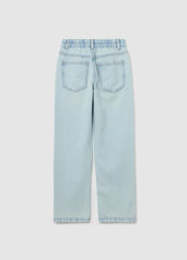 Ovs Mum-Fit Jeans With Five Pockets And Abrasions