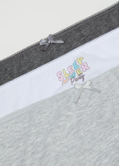 Ovs Seven-Pack Briefs In Cotton With Bow