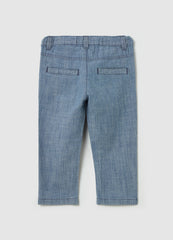 Ovs Pinstripe Cotton Trousers