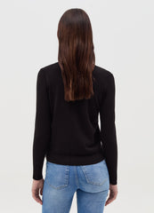 Ovs Cardigan With Round Neckline