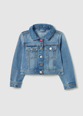 Ovs Denim Jacket With Unicorn Patch