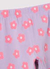 Ovs Printed Stretch Cotton Leggings