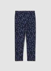 Ovs Printed Stretch Cotton Leggings