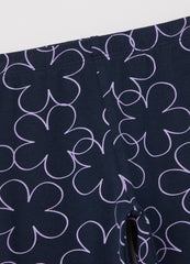 Ovs Printed Stretch Cotton Leggings