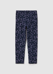 Ovs Printed Stretch Cotton Leggings