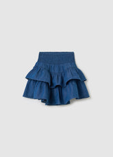Ovs Tiered Denim Skirt
