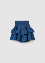Ovs Tiered Denim Skirt