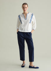 Ovs T-Shirt With Ethnic Embroidery