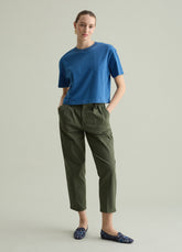 Ovs Boxy-Fit T-Shirt In Cotton