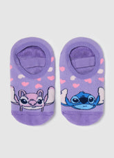 Ovs B.Angel Slipper Socks With Angel & Stitch Design