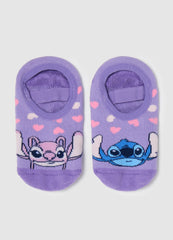 Ovs B.Angel Slipper Socks With Angel & Stitch Design