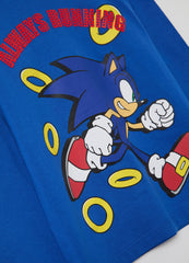 Ovs Long-Sleeved T-Shirt In Cotton With Sonic Print