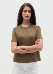 Ovs Solid Colour T-Shirt With Round Neck