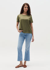 Ovs Short-Sleeved Blouse In Satin