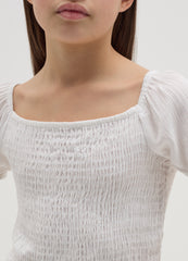 Ovs Crêpe Blouse With Shirring