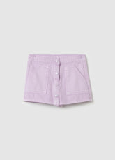Ovs Denim Skort With Pockets
