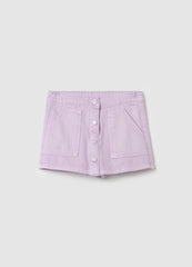 Ovs Denim Skort With Pockets
