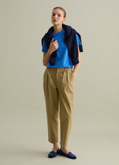 Ovs Cotton T-Shirt With Round Neck