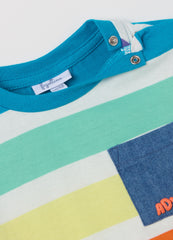 Ovs Long-Sleeved T-Shirt With Striped Pattern