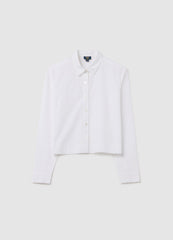 Ovs Cropped-Fit Shirt In Cotton