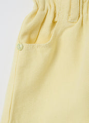 Ovs Paper Bag Shorts In Cotton And Lyocell