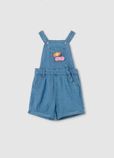 Ovs Denim Dungarees With Bows Application