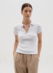 Ovs T-Shirt With Polo Neck