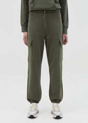 Ovs Cargo Joggers In Fleece With Drawstring