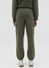 Ovs Cargo Joggers In Fleece With Drawstring
