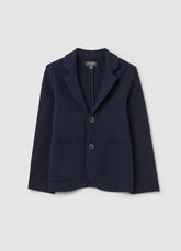 Ovs Single-Breasted Blazer In Stretch Cotton