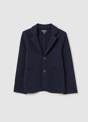 Ovs Single-Breasted Blazer In Stretch Cotton