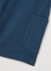 Ovs Cotton Bermuda Shorts With Drawstring