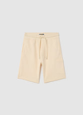Ovs Cotton Bermuda Shorts With Drawstring