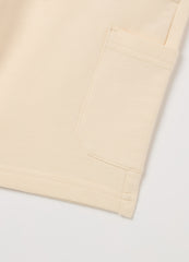 Ovs Cotton Bermuda Shorts With Drawstring