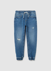 Ovs Blue Jog Denim Jeans For Boys