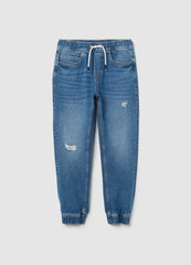 Ovs Blue Jog Denim Jeans For Boys
