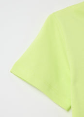 Ovs Yellow Cotton Short Sleeve T-Shirt