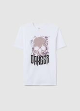 Ovs White Printed T-Shirt For Boys