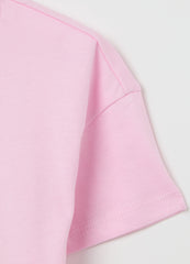 Ovs Pink T-Shirt With Tropi-Cool Print