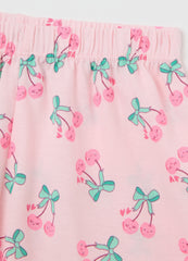 Ovs Girls' Pink Organic Cotton Pyjamas